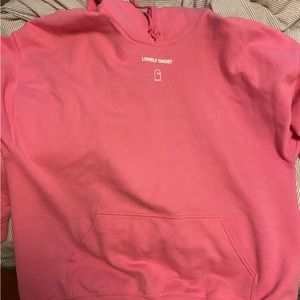 Lonely Ghost TMWYGH pink hoodie